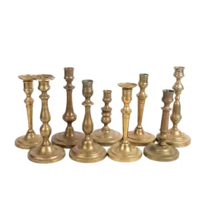 Chandelier vintage doré