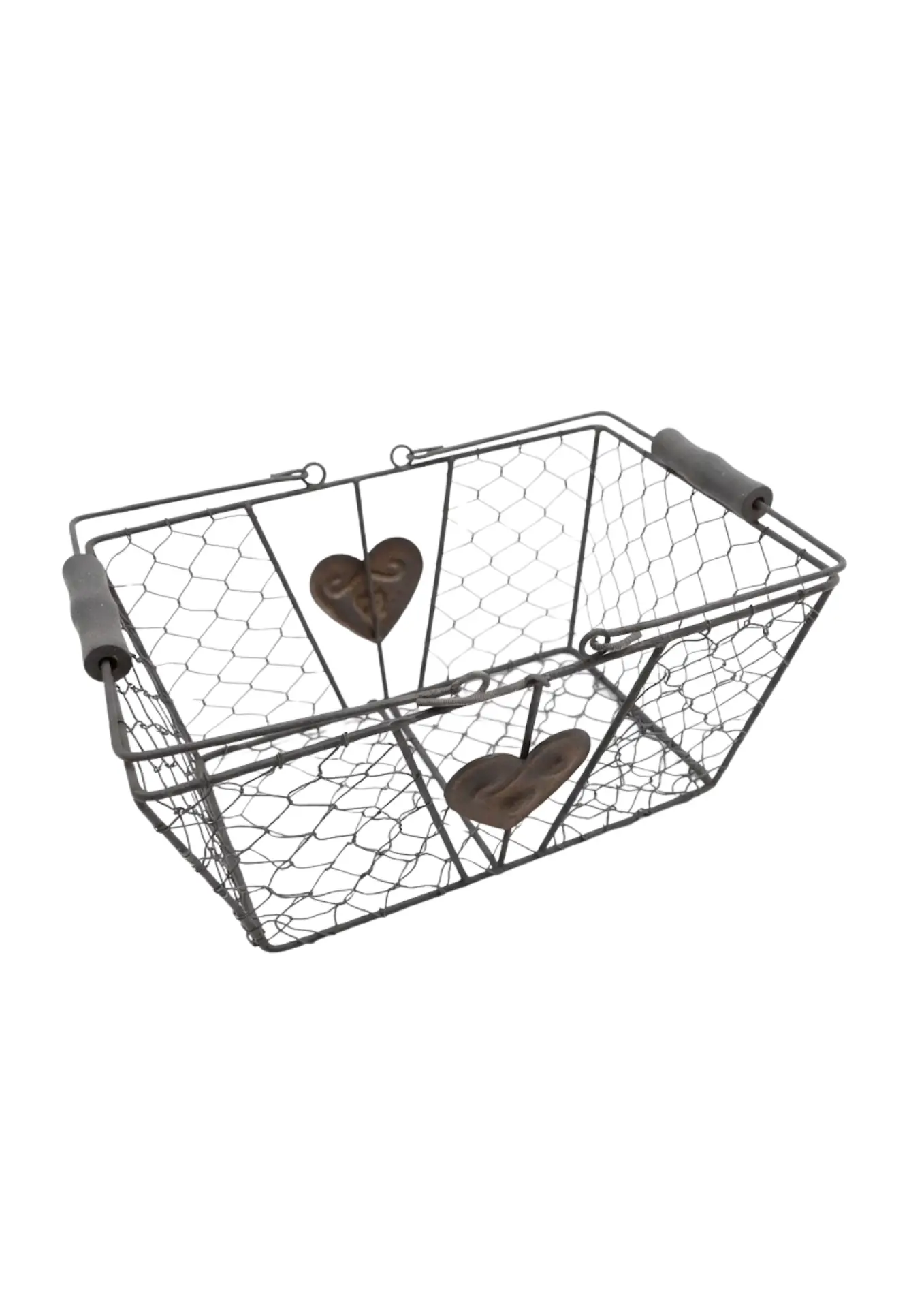panier romance en fer proposé à la location pour un mariage