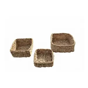 Trio paniers carrés