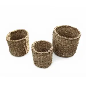 Trio paniers ronds