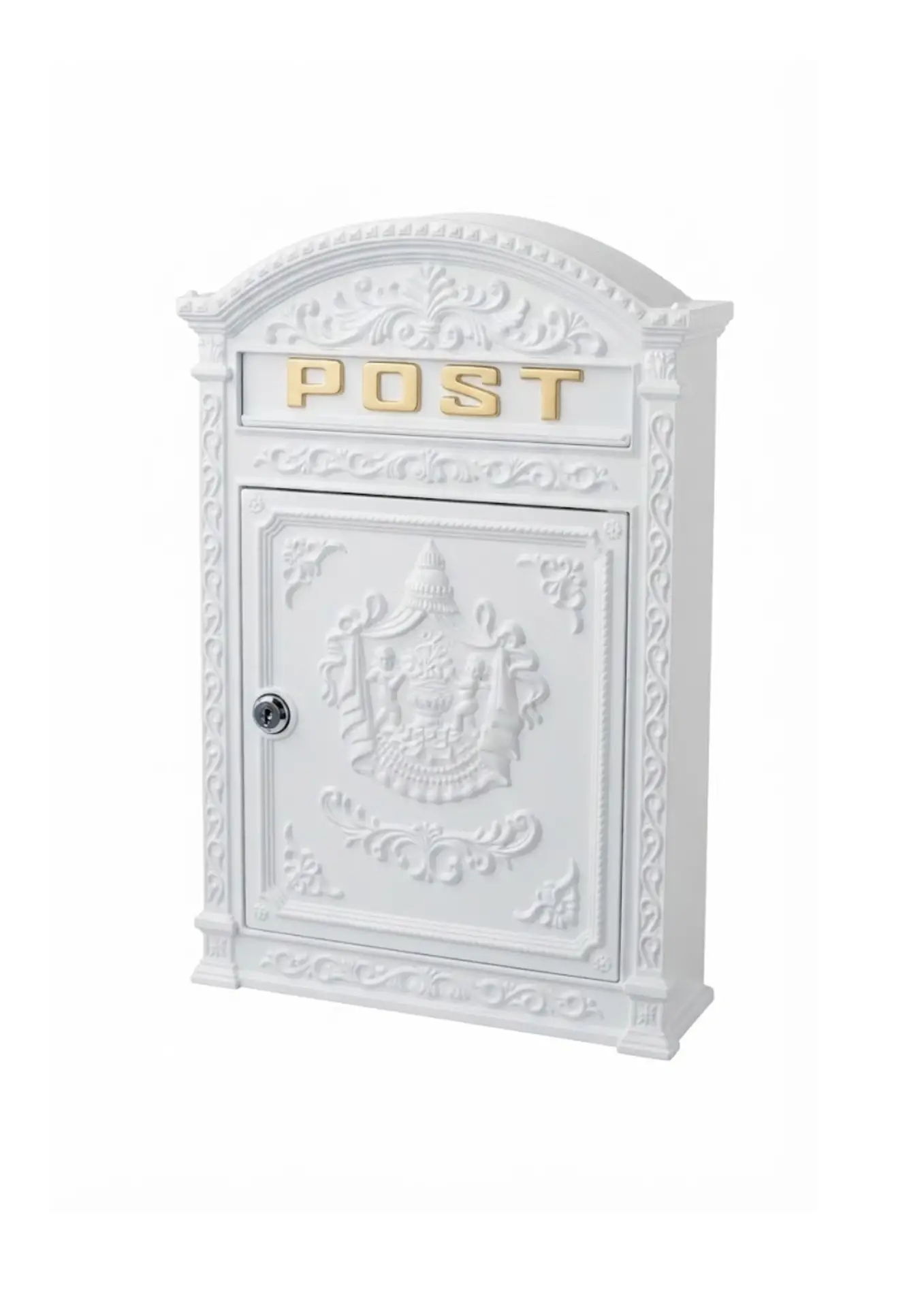 Urne boîte aux lettres style anglaise proposé à la location pour un mariage