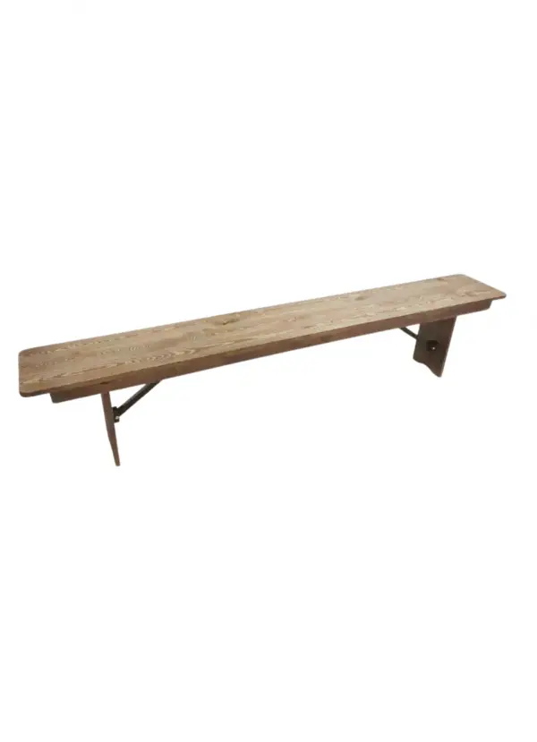 Banc de cérémonie rustique