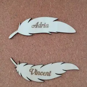 Marque place plume