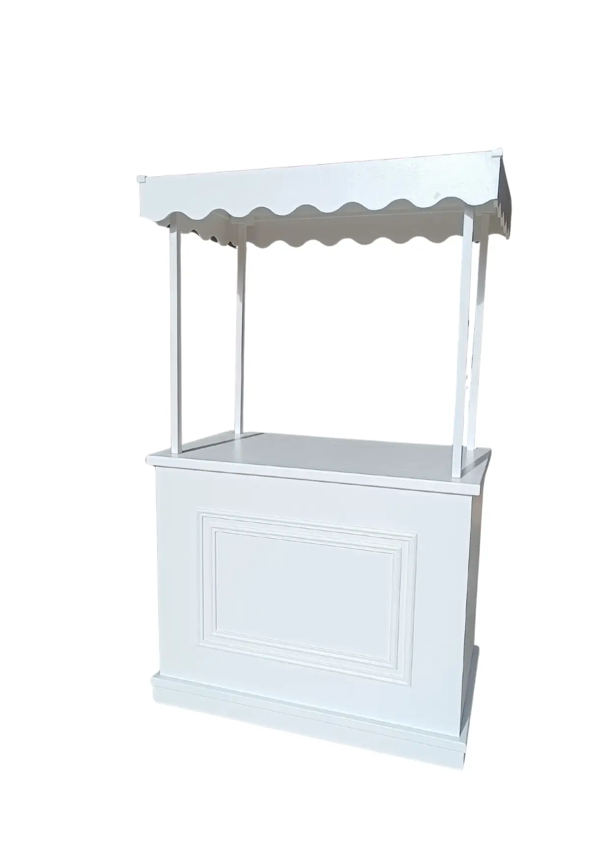 Bar modulable proposé à la location pour un mariage