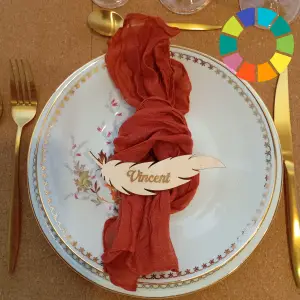 Serviette en mousseline