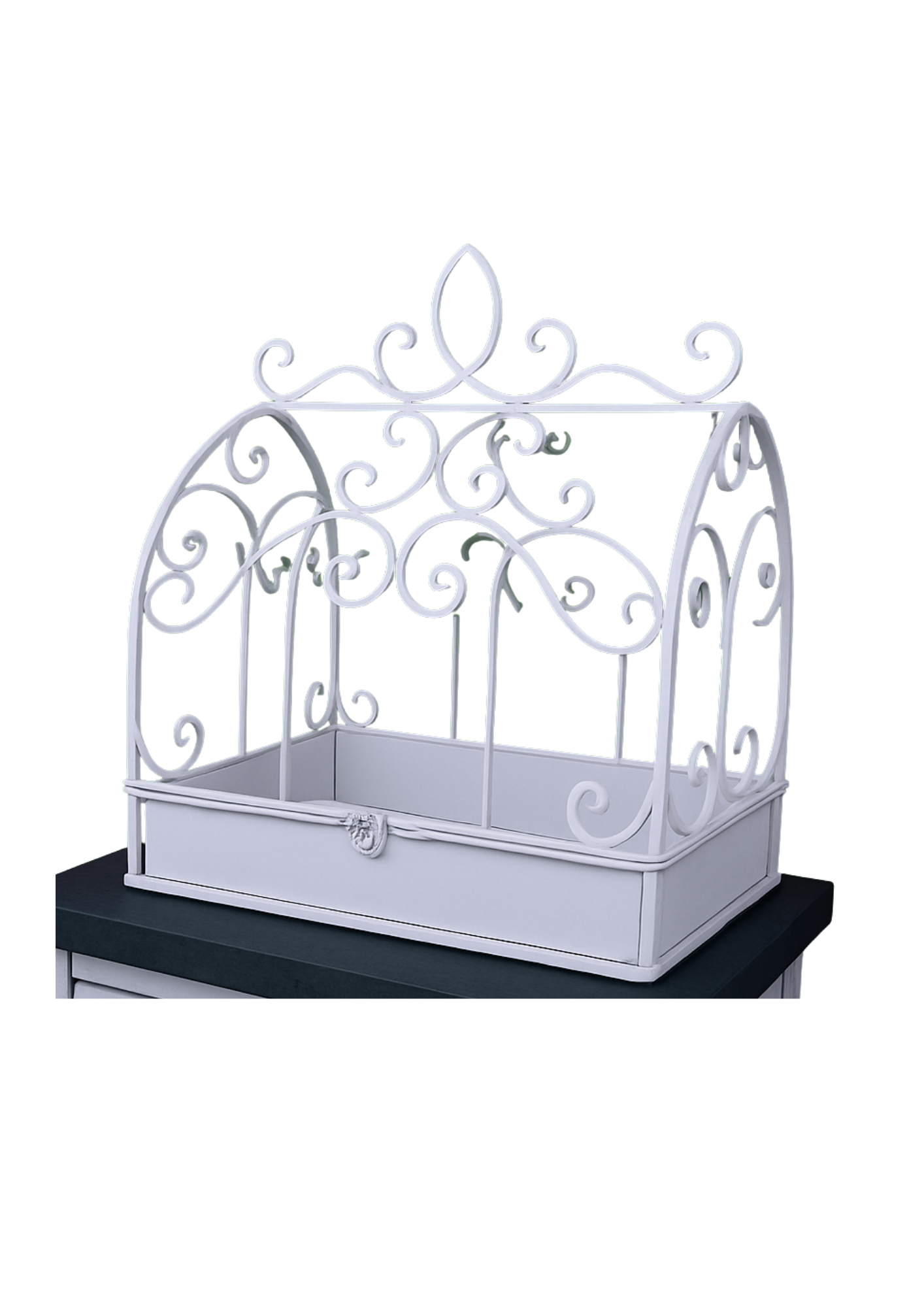 petite cage proposée à la location pour un mariage
